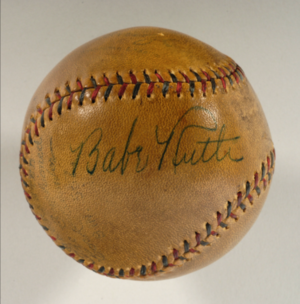 Home run baseball hit by Babe Ruth in the 1933 All-Star Game