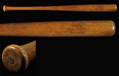 1917-21 Babe Ruth bat