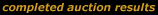 Completed Auctions