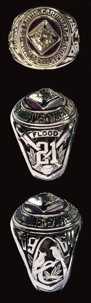 St. Louis Cardinals World Series Ring (1964)