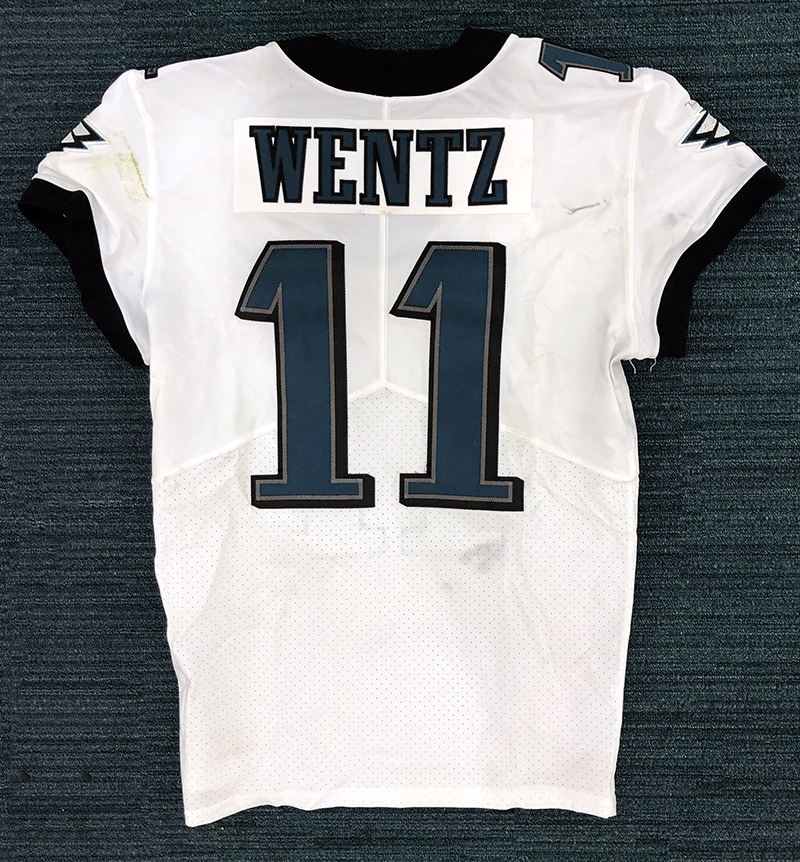 carson wentz white jersey