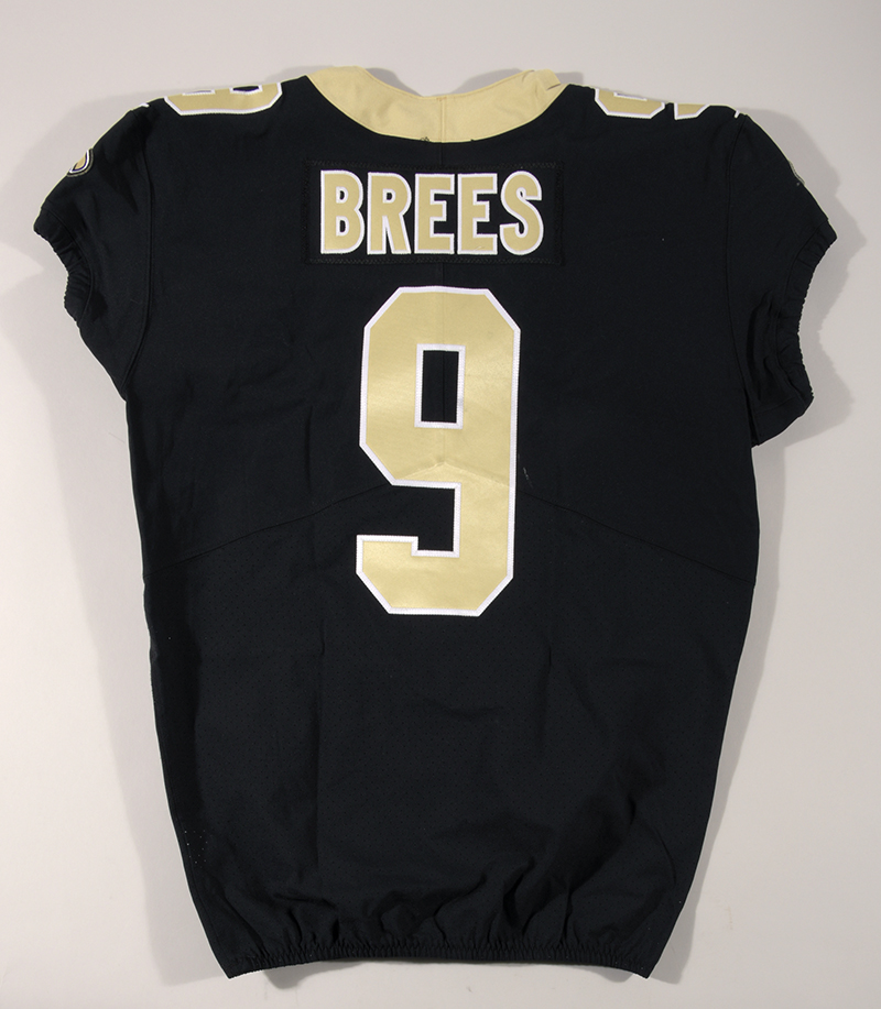 drew brees nike jersey with captains patch