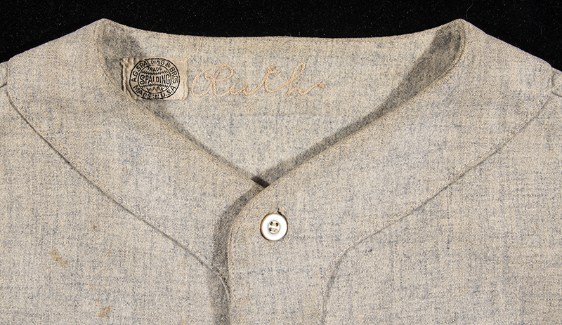 Babe ruth store game used jersey