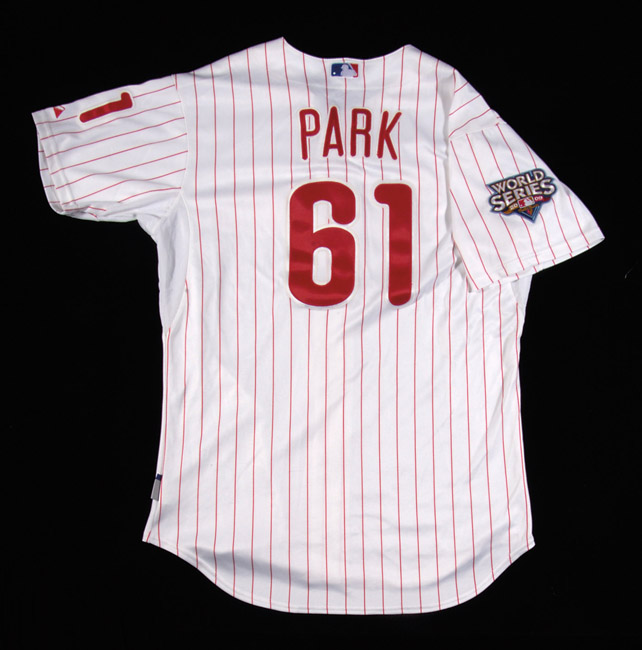 chan ho park phillies jersey